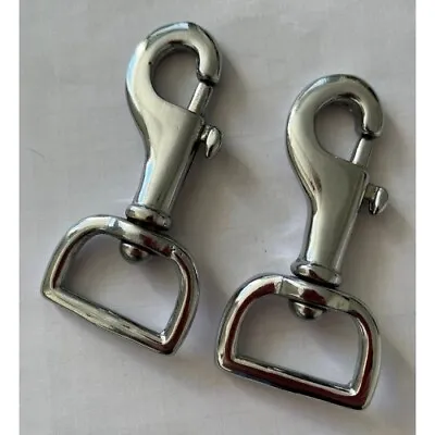 Spare Trigger Swivel Heavy Duty Metal Clips - Hanging Haynets / Horse Rug Clips • £6.95