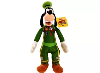 Disney Junior The Roadster Racer Goofy 10” Plush Stuffed Animal Toy 886144112737 • $11.30