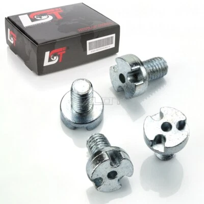 $17.10 • Buy 4x Alloy Cover Locking Screws Lock For Opel Vectra B Vectra C Zafira A