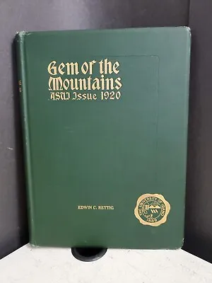 1920 University Of Idaho Asui Issue Yearbook Gem Of The Mountains Moscow Idaho • $10