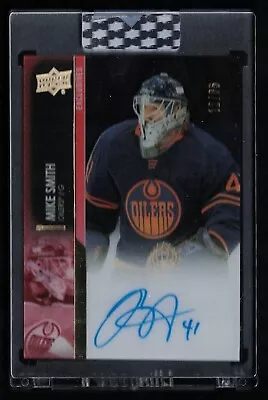 2021-22 Upper Deck Clear Cut Autograph UD Exclusives #CC-KE Mike Smith /65 • $58.12