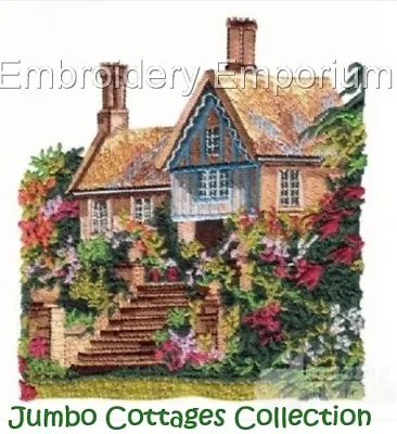 Jumbo Cottages Collection - Machine Embroidery Designs On Cd Or Usb • £10.95