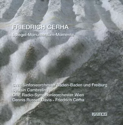 Friedrich Cerha: Spiegel; Monumentum; Momente New Cd • $35.09
