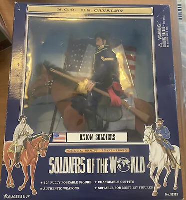 Soldiers Of The World Civil War 1861-1865 N.C.O. U.S. Cavalry Union Soldiers New • $79.99