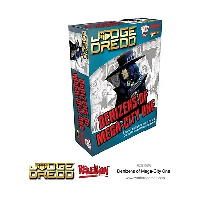 Denizens Of Mega City One - Miniatures For Judge Dredd By Warlord Games - FBA • $32.52