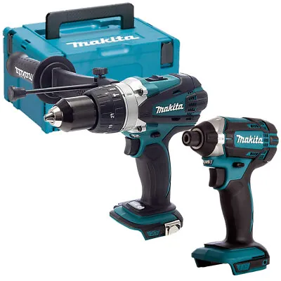 Makita DLX2145Z 18V LXT Combi Hammer Drill & Impact Driver Body Only With Case • £184