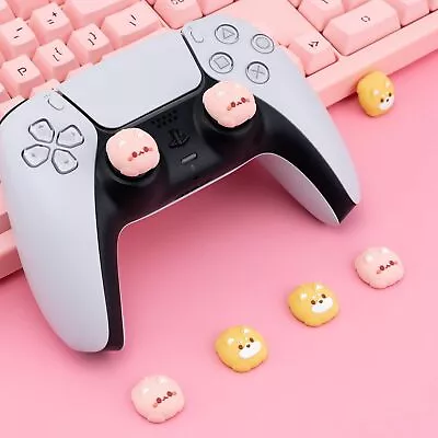Cat Dog Thumb Stick Grip Cap Joystick Cover For Sony PS5/PS4/PS3/Xbox 360/NS Pro • $18.69
