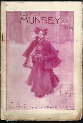 MUNSEY [MUNSEY'S MAGAZINE] JANUARY 1895 - Madame Melba & Clarence Herbert New • $29.95