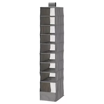 Ikea Skubb HANGING 9 Compartment Shoe Organiser Storage Boxes Wardrobe NEW • £10.99