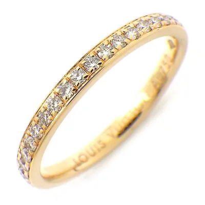 LOUIS VUITTON Ring Alliance Full Eternity Circle Wedding Diamond 750RG • £977.64