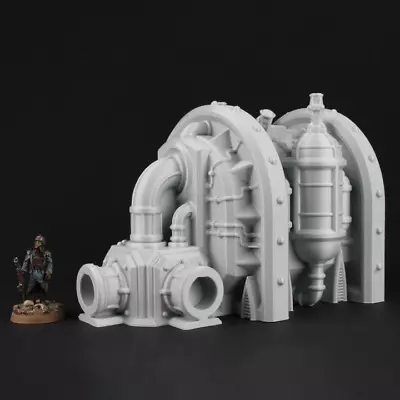 High Quality Incinerator Silo Warhammer 40k 3D Printed Terrain Necromunda Pipe • £15.99