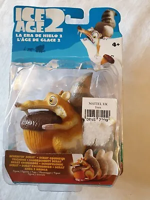 Ice Age 2 - Scrat Squirrel - 2005 Mattel Wind Up Toy - New • £21.50