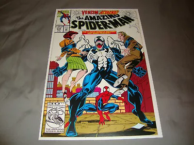 Amazing Spider-Man #374 (Feb 1993) Marvel Comic Venom Attacks! VF Condition  • $7.75