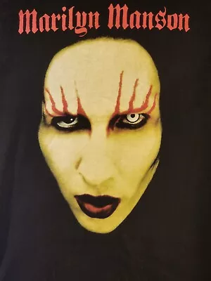 Vintage Rare 2000 Marilyn Manson - Used Shirt No Tags - Medium Beautiful People • $32.50