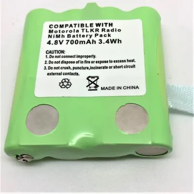 4.8V RECHARGEABLE BATTERY NiMh COMPATIBLE WITH MOTOROLA IXNN4002B XTR446 RADIO • £7.49