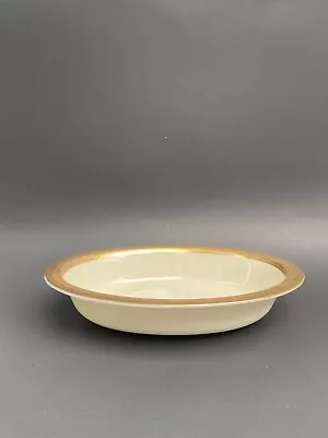 Vintage Lenox Westchester 9.5  Oval Vegetable Serving Bowl Gold Encrusted M-139 • $125