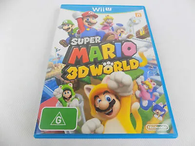 Mint Disc Nintendo Wii U Super Mario 3D World - No Manual • $31.90