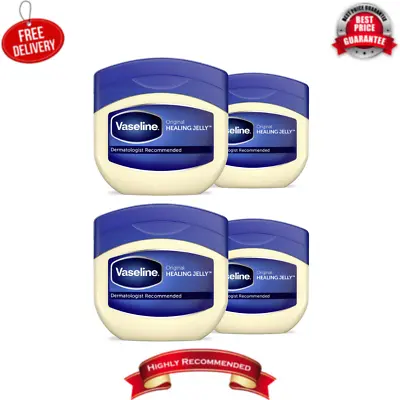 Vaseline 100% Pure Petroleum Jelly Original Skin Protectant 13 Oz ( Pack Of 4 ) • $23.99