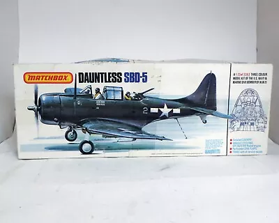 Matchbox Dauntless SBD-5  1/32 Scale Plastic Model Vintage • $14.95