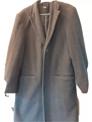 VIintage Thomas Nash Over Coat   Mens  Medium charcoal Grey very Warm • £25