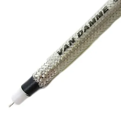 Van Damme Silver Series Session Grade Instrument Cable Low Cap 55 (by The Metre) • £7.99