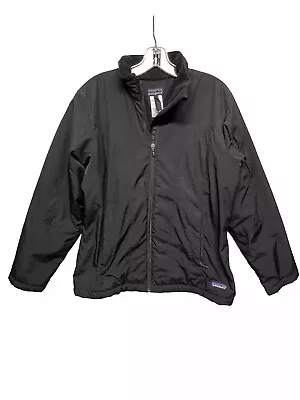 Patagonia Women's Full Zip Soft Shell Jacket Long Sleeve  Black Size M • $39.97