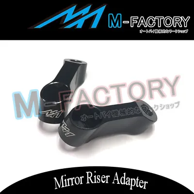 $24.80 • Buy MF Billet CNC Mirror Adapter Riser Mount Fit Suzuki Boulevard C109R / RT 2008-09