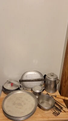 $35 • Buy Vintage Aluminum Camping Lot