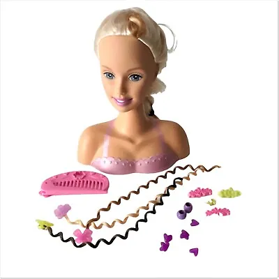 Vintage Barbie Hair Styling Head - Blonde W/ Comb ~ 2002 • $19.99