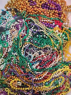 Vintage Mardi Gras Beads New Orleans Necklaces 11 Pounds • $49.99