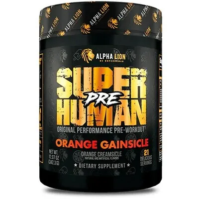 Alpha Lion Superhuman EXTREME (21 SVG) Pre Workout Free Shipping USA • $32.99