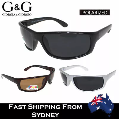 $18.95 • Buy Mens Sunglasses Polarized Wrap Around Sports Running Cycling UV Protection 
