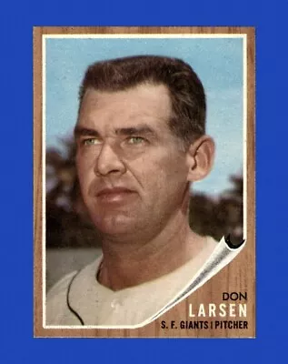 1962 Topps Set-Break # 33 Don Larsen NM-MT OR BETTER *GMCARDS* • $0.79