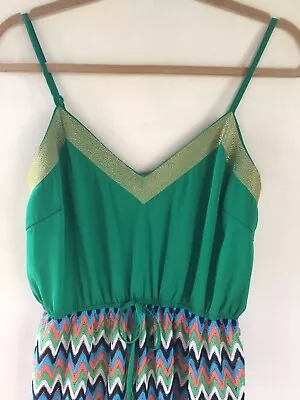 Anthropologie C Luce Spaghetti Strap Dress Size Large • $20