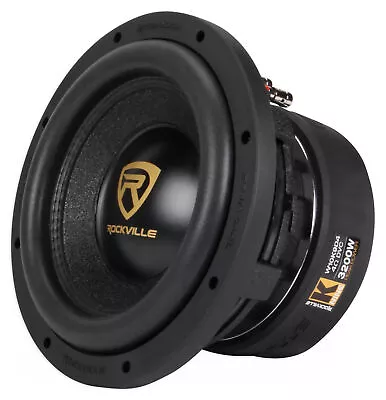 Rockville W10K9D4 10  3200w Car Audio Subwoofer Dual 4-Ohm Sub CEA Compliant • $85.73