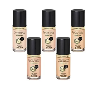 Max Factor Facefinity Airbrush Finish Foundation -vegan Please Choose Your Shade • £6.99
