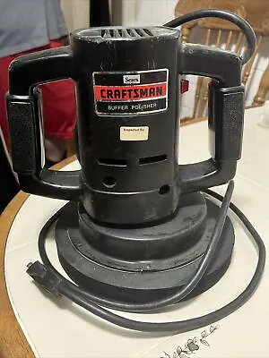 $19.99 • Buy Sears Craftsman Buffer Polisher Double Insulated Model 315.10670