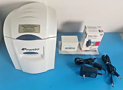 Magicard Pronto ID Card Printer & Complete Supplies Package • $175