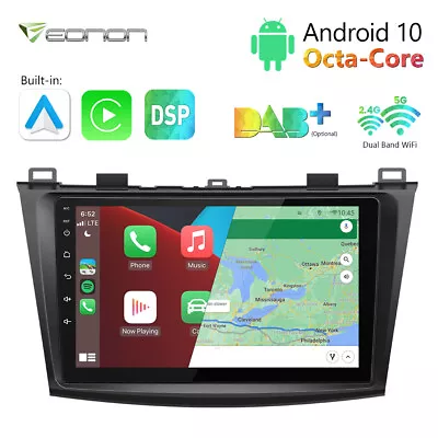 Android 10 8-Core 9  Car GPS For Mazda 3 Stereo 2011 2012 Radio Touch Screen DSP • $170.15