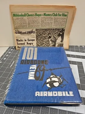 101st Airborne 1969 Vietnam Yearbook Pictorial Review Airmobile 101 - '69 SCARCE • $225.88