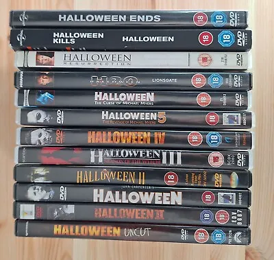 Halloween Complete Collection (DVD) • £100