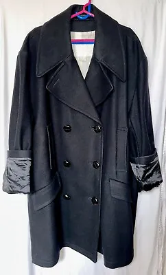 Maison Margiela H&M Wool Pea Coat (ONE SIZE) Classic Cool • $250
