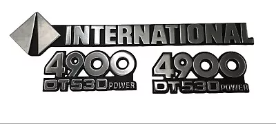 Fits International 4900 DT 530 Power Truck Side And Front Emblem X3 3m Tape • $70