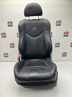 2011 Infiniti G37 Coupe Front Left Driver Side Seat Assembly Black OEM • $424.97