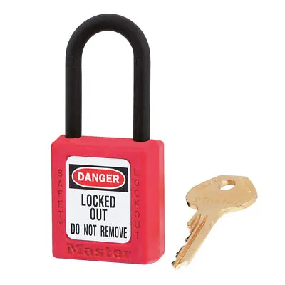 Master Lock 406 Safety Padlock Red (ML-406-RED) • £24.90