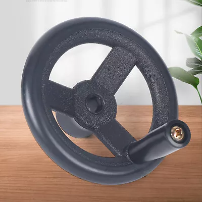 Crank Revolving Handle Round Hand Wheel&3 Reverse Knobs For Machine Set • $5.71