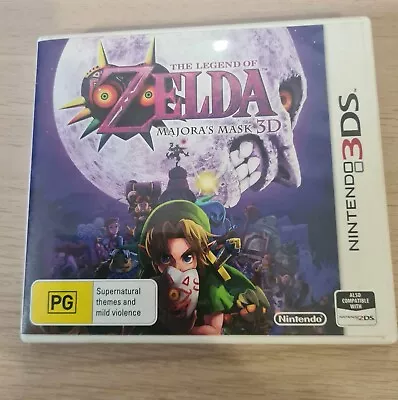 The Legend Of Zelda Majoras Mask 3D (PAL) With Case • $65