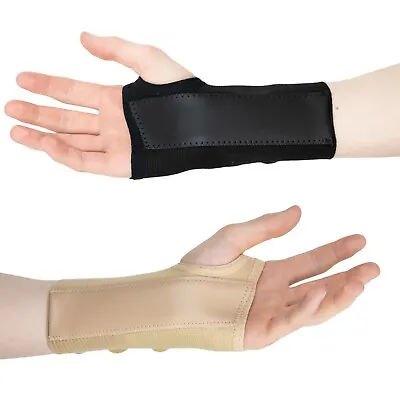 £9.99 • Buy Elastic Wrist Splint Support Brace - Carpal Tunnel Sprain Pain Left Right Carpel
