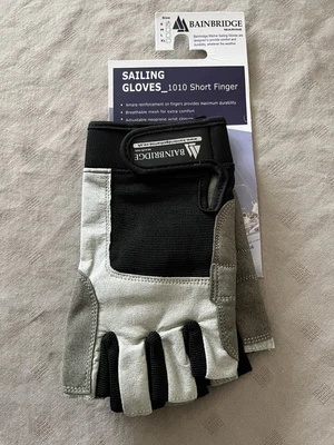 £9 • Buy NEW Bainbridge Marine Sailing Gloves 1010 Short Finger - Adult Size Small