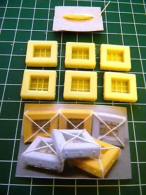 MGM 040-22 1/72 Resin WWII German Life Rafts/Water Rescue Devices-Square Type • $14.99